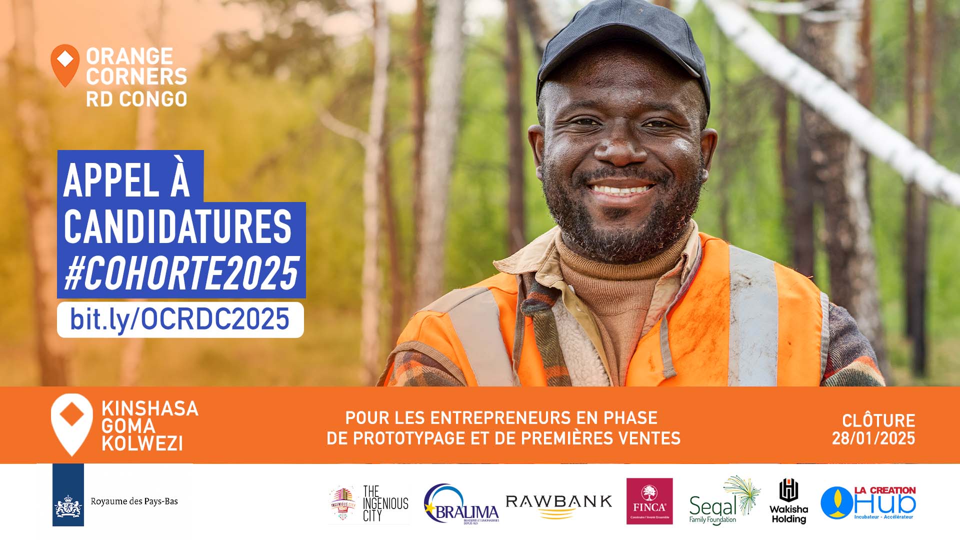 Orange Corners RDC : Ouverture des candidatures pour la cohorte 2025